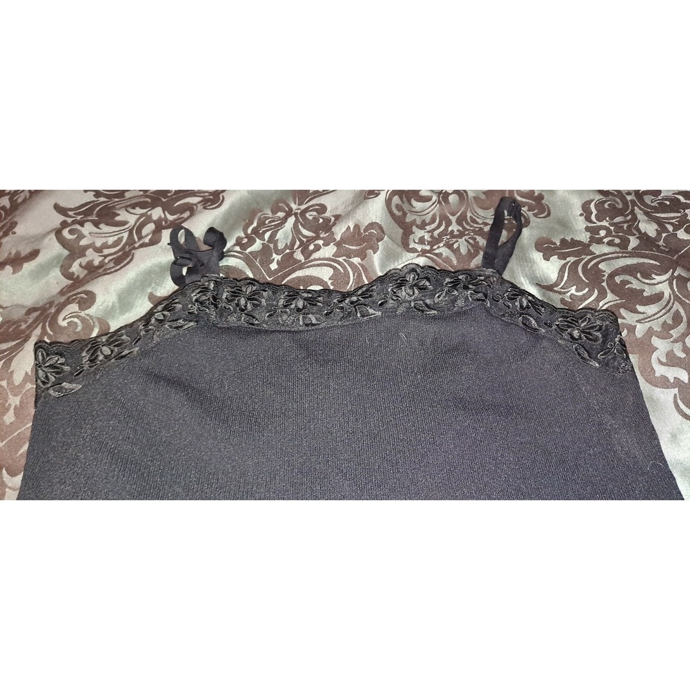 Chico's Size 3 Black Tank Top - Picture 2 of 4